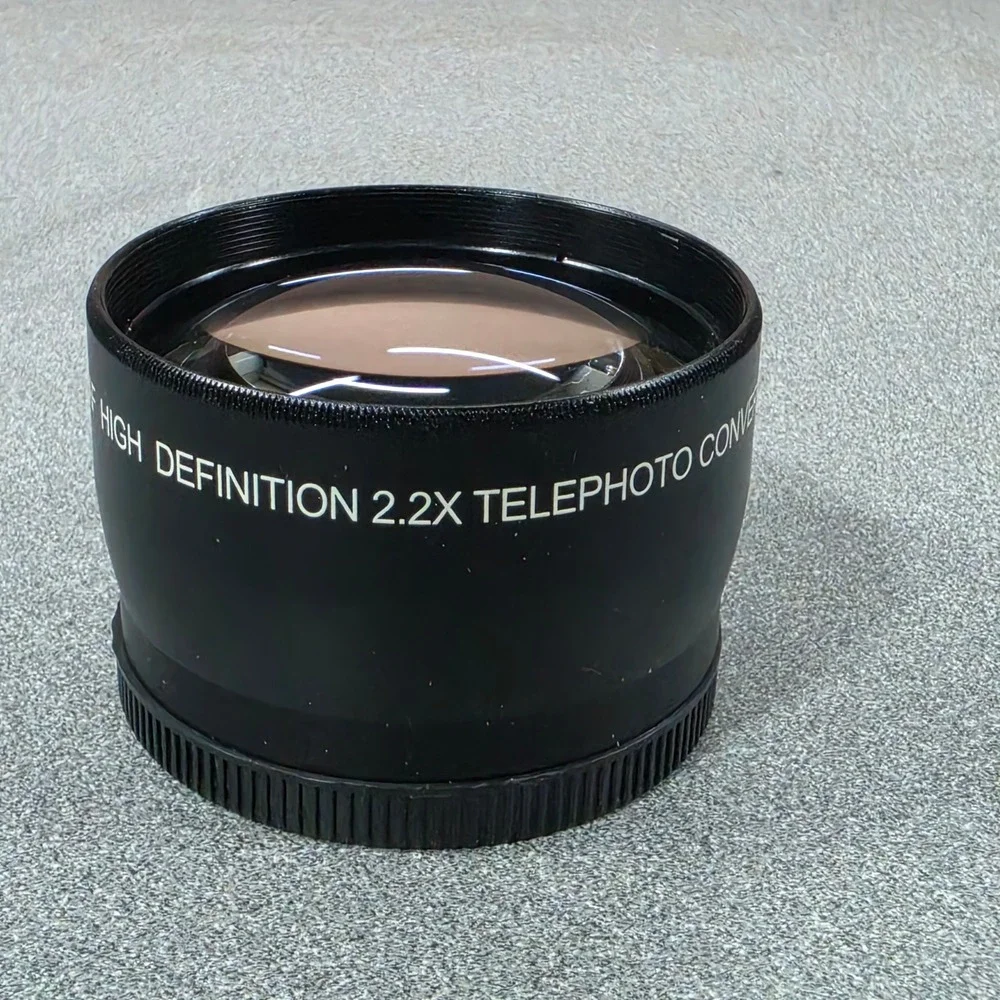 Vivitar 2.2X Telephoto Converter Lens Black Excellent HD4 MC AF Japan